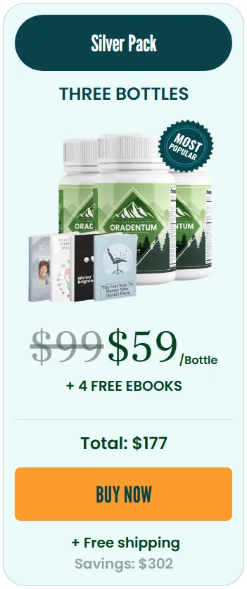 Oradentum-3-bottle - order-now-( Ninety Days Supply) - image